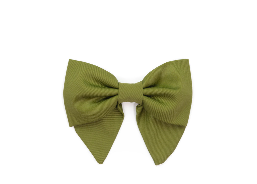 Signature Lady Bow - Olive