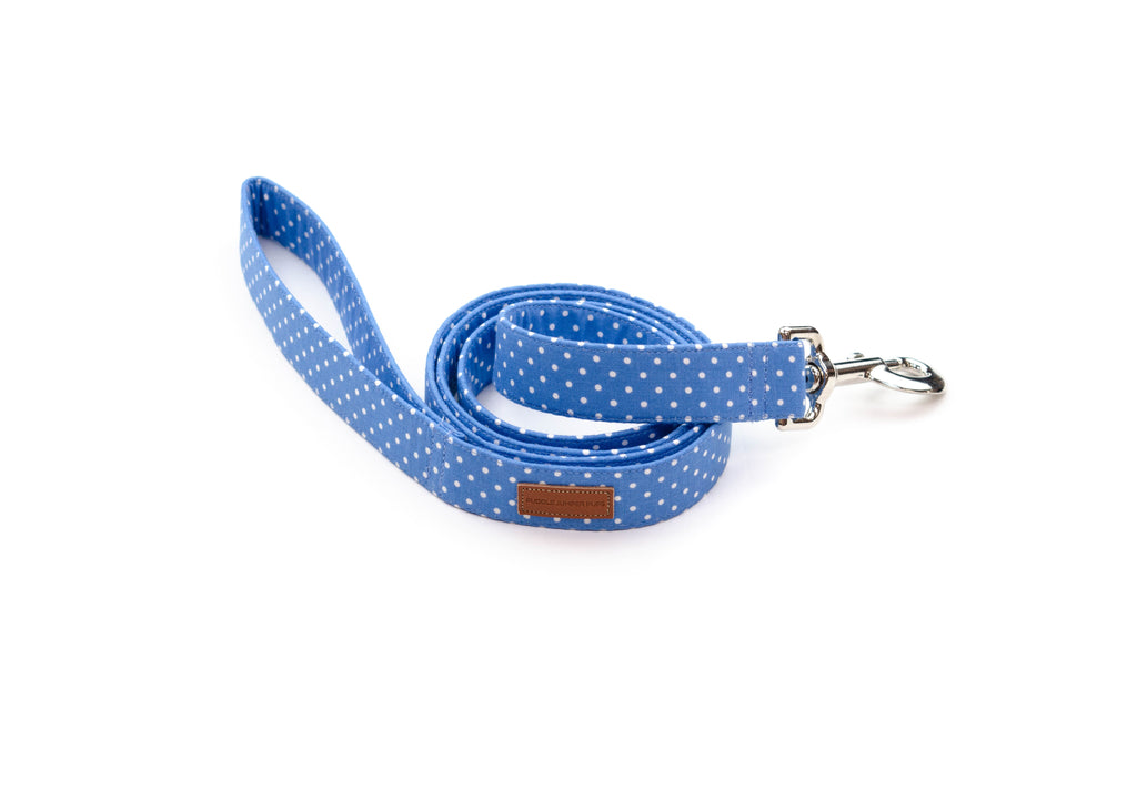 Blueberry Polka Dot Leash