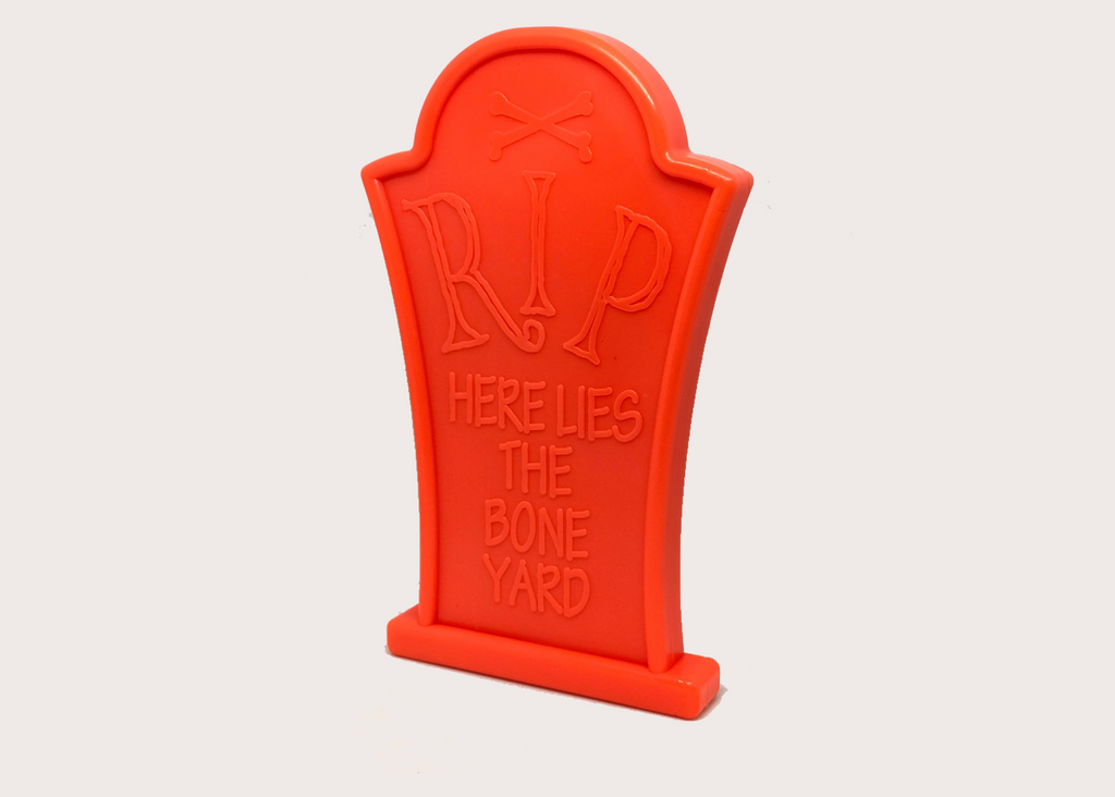 Bone Graveyard Headstone SuperChewer Toy