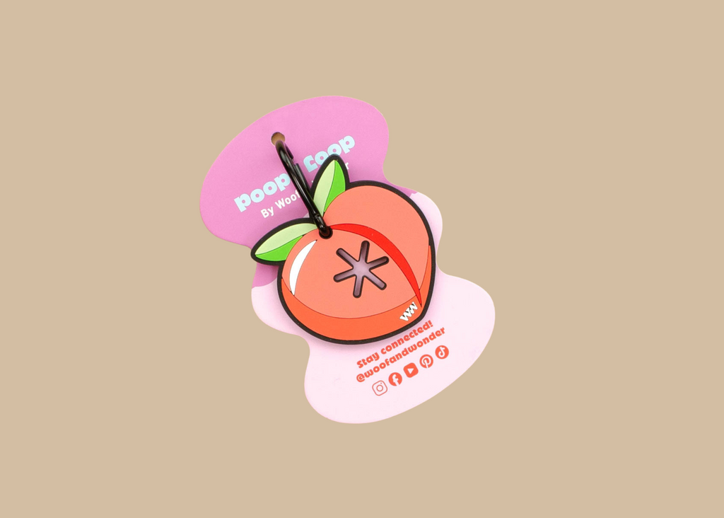 Poopy Loop Bag Holder - Peach