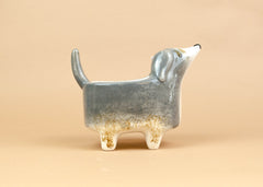 Ceramic Dog Planter - Mixed Breed