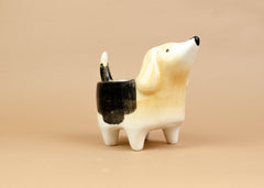 Ceramic Dog Planter - Beagle