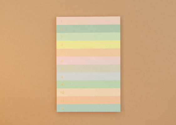 Rifle Paper Co. Numbered Color Block Notepad