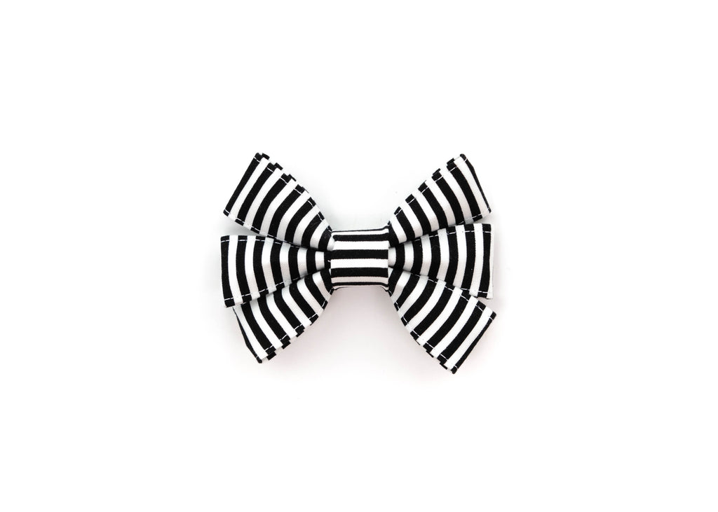 Licorice Stripe Girly Bow
