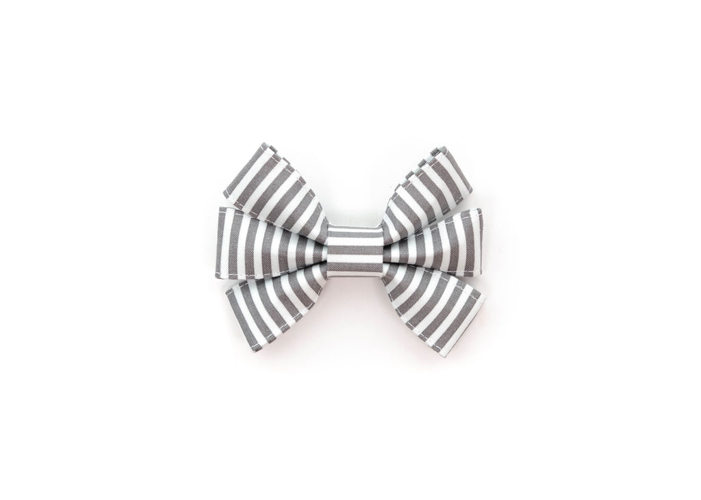 Pebble Stripe Girly Bow