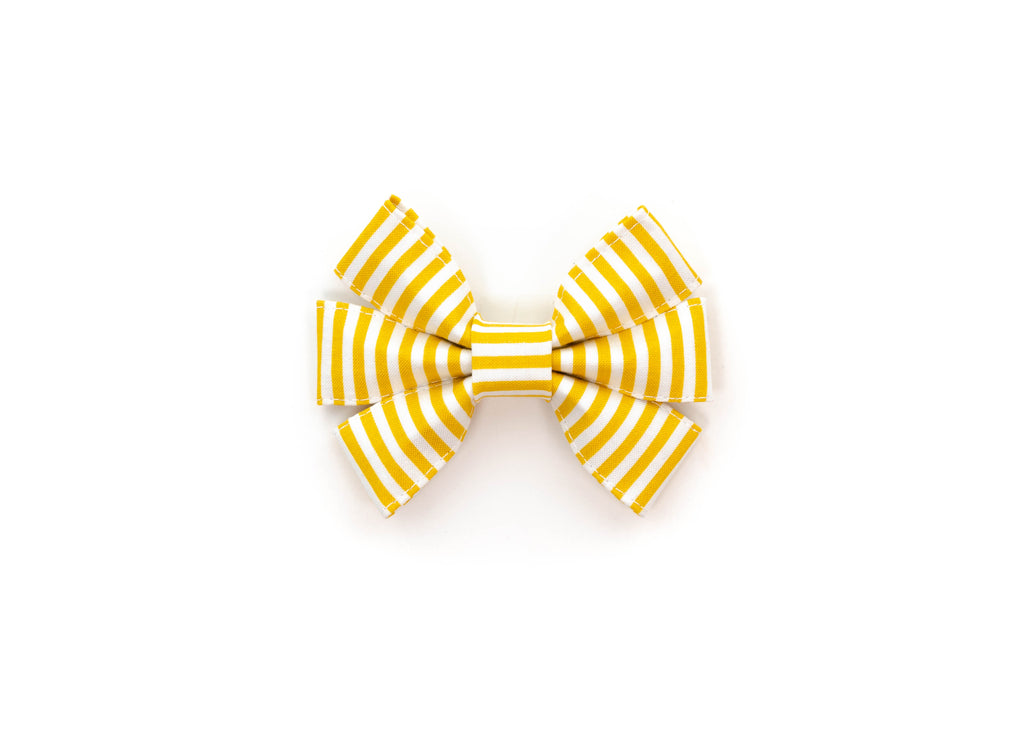 Sunshine Stripe Girly Bow
