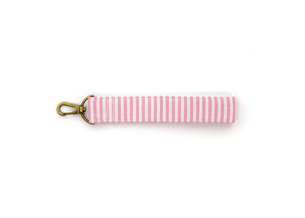Macaroon Stripe Key Fob