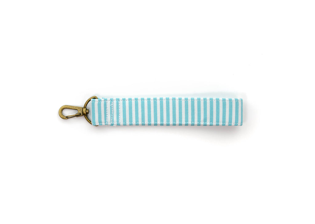 Cotton Candy Stripe Key Fob