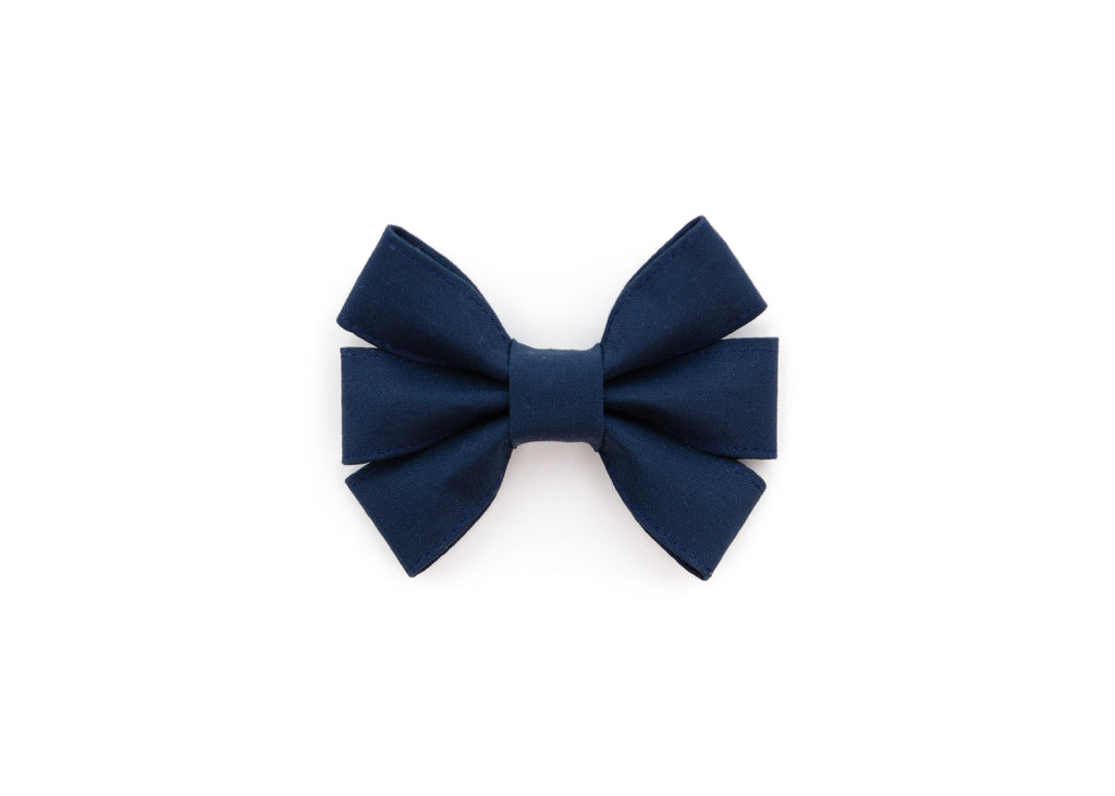 Navy Girly Bow