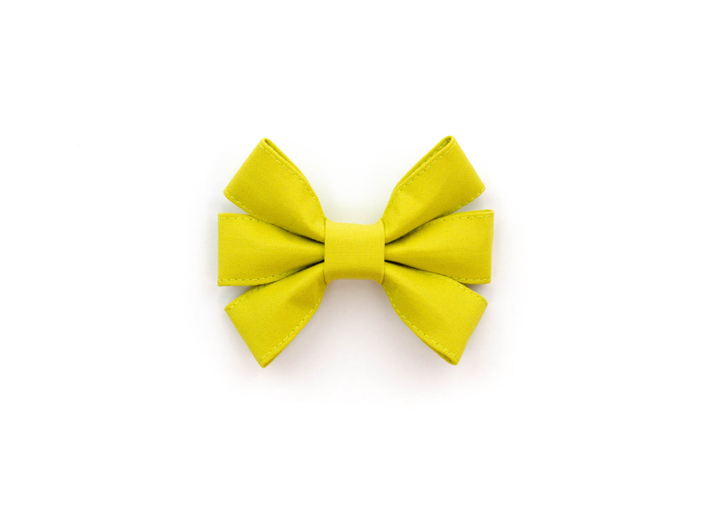 Chartreuse Girly Bow