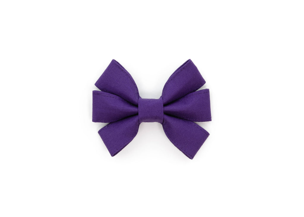 Plum Girly Bow