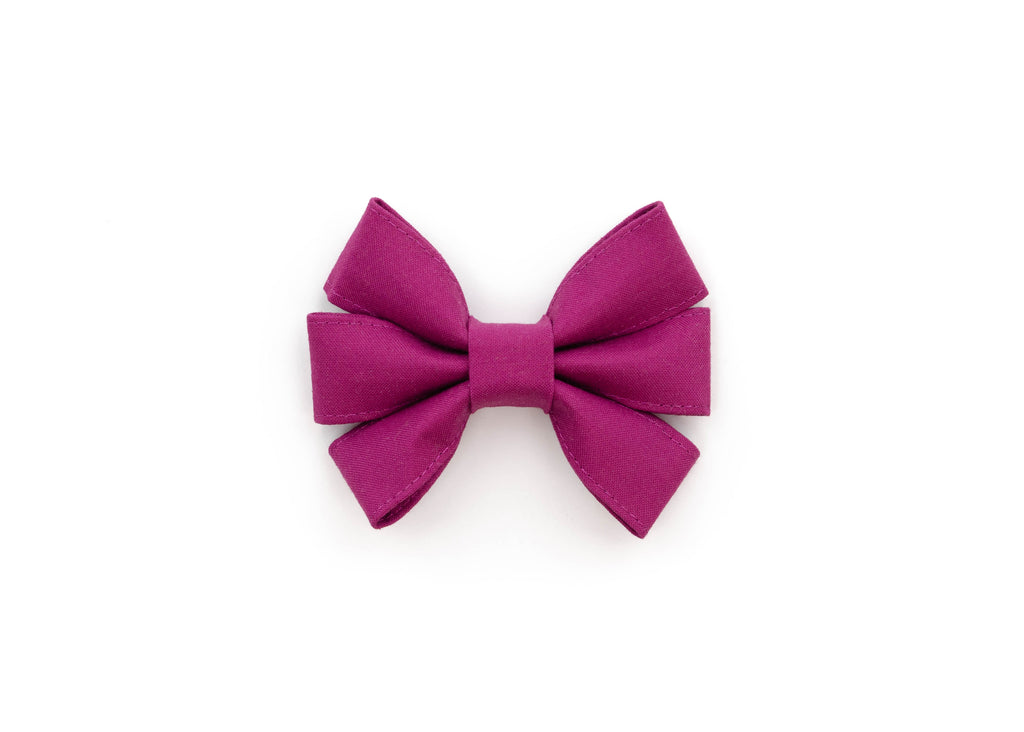 Magenta Girly Bow
