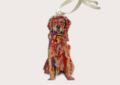 Hand Painted Dog Ornaments