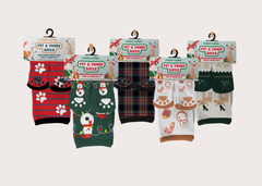 Matching Human + Dog Sock Set