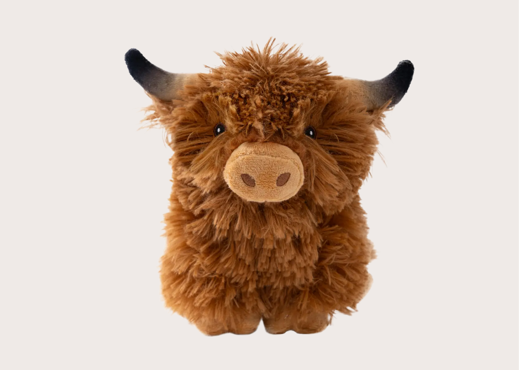 Highland Cow Squeaker Toy