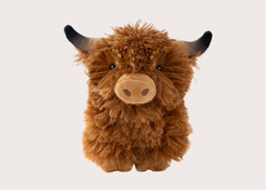 Highland Cow Squeaker Toy