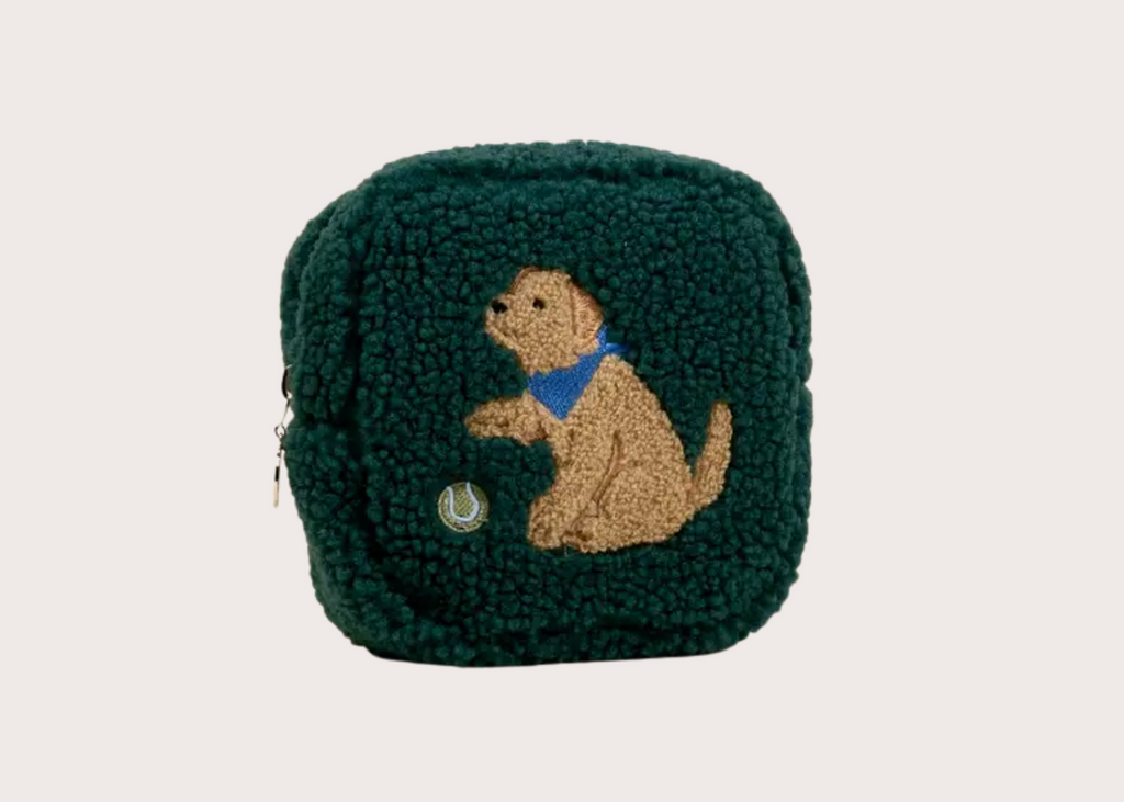 Square Puppy Playtime Teddy Pouch