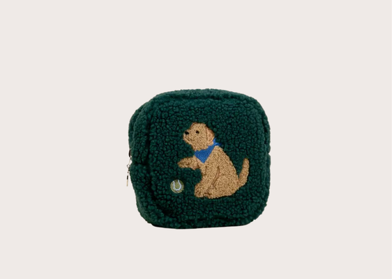 Square Puppy Playtime Teddy Pouch