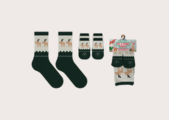 Matching Human + Dog Sock Set
