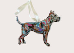 Hand Painted Dog Ornaments
