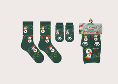 Matching Human + Dog Sock Set