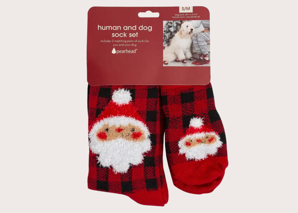 Matching Human + Dog Sock Set