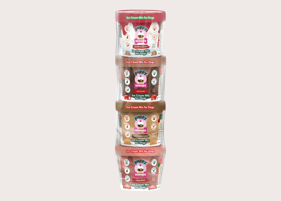 Limited Edition Holiday Puppy Scoops Gift Set