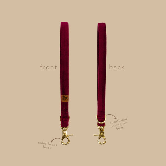 Luxe Loop - Cranberry Velvet