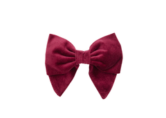 Lady Bow - Cranberry Velvet
