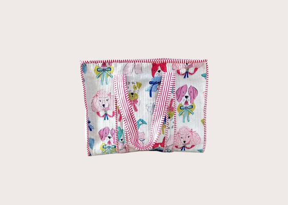 Pups In Bows - Tote Bag