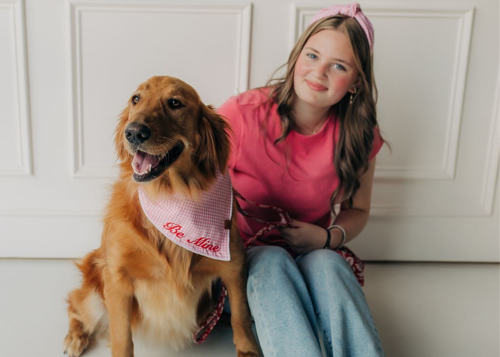 Be Mine Valentine's Day Bandana
