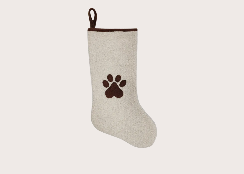 Bouchlé Paw Print Pet Stocking