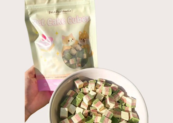 Freeze Dried Chicken Cake Treats