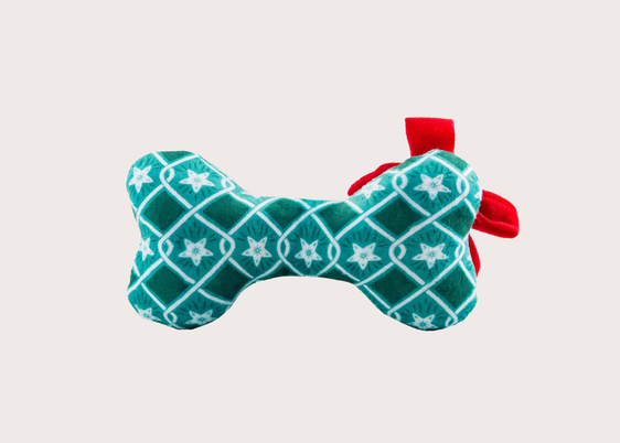 Limited Edition Happy Holidays Squeaky Bone