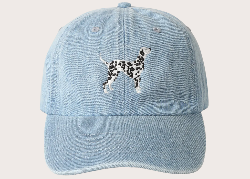 Dalmatian Embroidered Baseball Cap