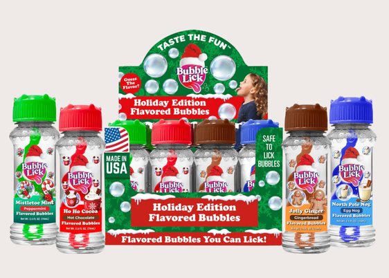 Holiday Edition Flavored Bubbles For Dogs