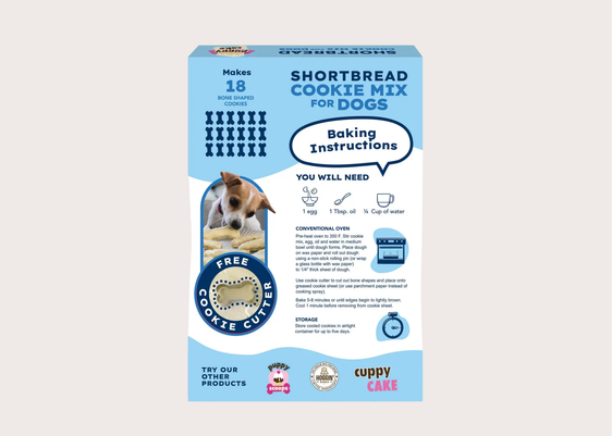 Shortbread Cookie Mix for Dogs