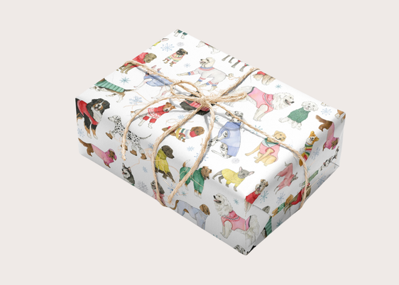 Wrapping Paper - Holiday Pups