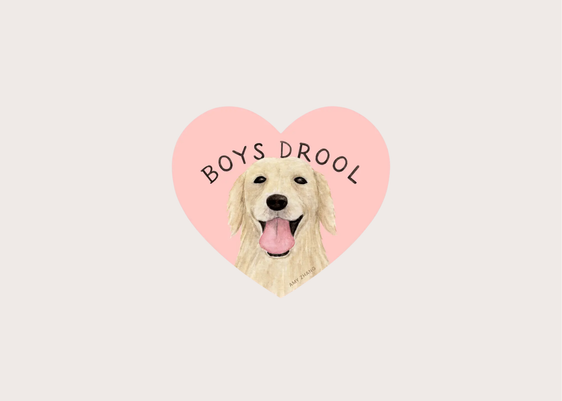 Sticker - Boys Drool