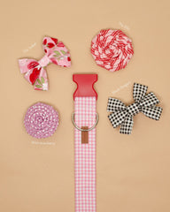 Baby Pink Mini Gingham Collar (V-Day Exclusive)