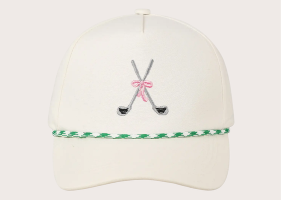 Golf Clubs and Bows Trucker Hat