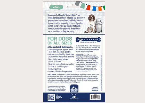 Yogurt Sticks - Plain