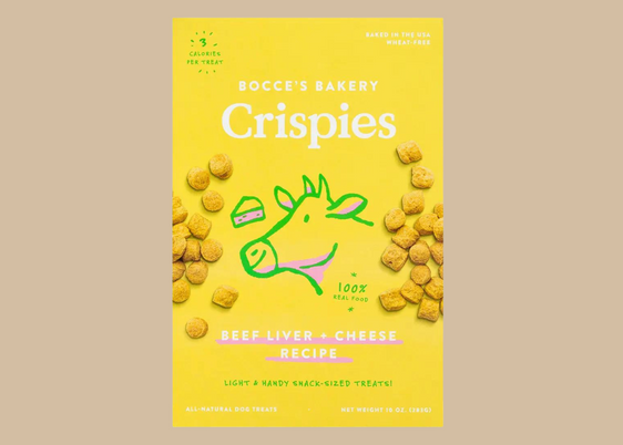 Freeze Dried Dog Treats - Beef Liver & Cheese Crispies