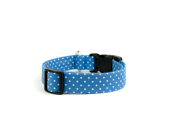 The Blueberry Polka Dot Collar