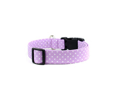 The Lavender Polka Dot Collar