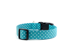 The Teal Polka Dot Collar