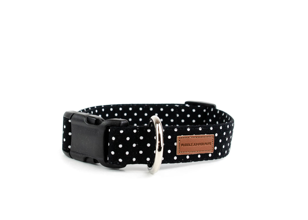 The Black Polka Dot Collar