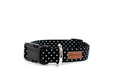 The Black Polka Dot Collar