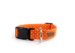 The Orange Polka Dot Collar