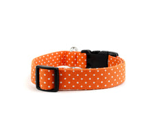 The Orange Polka Dot Collar
